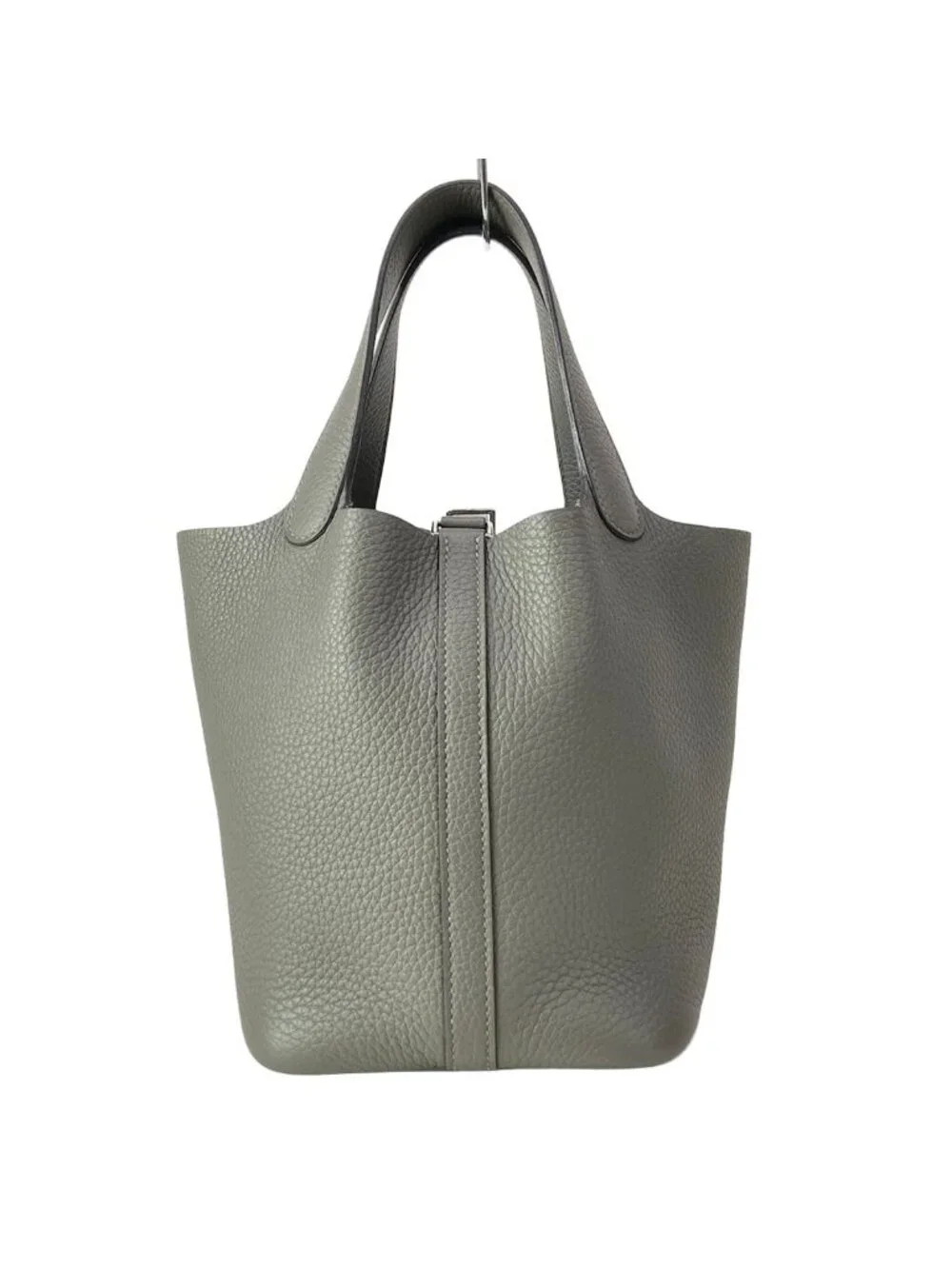 Hermes Handbag Picotin Lock PM Grimeia Silver